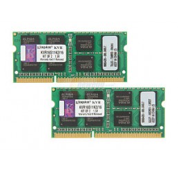 Mémoire KINGSTON 8Go DDR3 - 1600 MHz SO DIMM 204 broches Ref KVR16S11K2/16