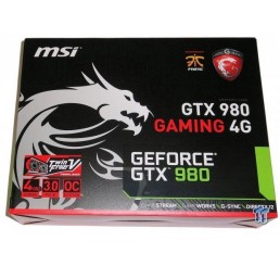 Carte Graphique MSI GTX 980 GAMING 4G G-DDR5 Neuf sous emballage