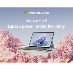 Microsoft Surface Pro 9 Model 2023 Platinum Core i7-12Gen 16G LPDDR5 256SSD 13" Tactile Résolution 2880 x 1920 Licence Windows 11 Avec clavier Azerty qui inclus Le Stylet Pen 2 Neuf sous emballage Garantie constructeur jusqu'au 10-01-2026