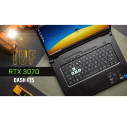 ASUS TUF GAMING F15 FX517ZR Model FIN 2022 I7-12650H 10 Coeurs 3.5Ghz Turbo 4.7Ghz 16G DDR5 512G SSD 15.6 LED FULLHD Nvidia RTX 3070 8G GDDR6 Clavier rétro Licence Windows11 Neuf sous emballage Garantie constructeur jusqu'au 30-10-2023