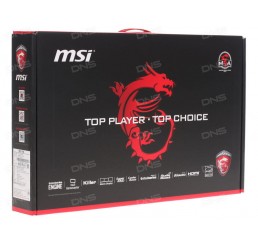 Pc Portable GAMER MSI GL72 6QD 2016 Core i5-6300HQ QUAD 2.20GHz Turbo 3.2Ghz 8G DDR4 1000G HDD + 128G SSD Ecran 17,3" FULL HD NVIDIA® GeForce™ GTX 950M Licence Windows 10 64Bit Clavier Azerty Neuf sous emballage