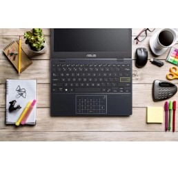 Pc Portable Ultrabook ASUS Vivobook E210M Model 2022 Intel Celeron N4020 1.1Ghz Turbo 2.8Ghz 4G DDR4 128G eMMC 11.6 LED HD Clavier Azerty Licence Windows11 64 Bit Couleur Noir Neuf sous emballage