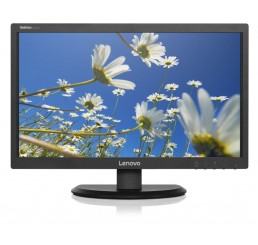 Moniteur LCD Full HD ThinkVision E2224 De 21,5 Pouces À Rétroéclairage, Angle De Visualisation Large, WLED - VA - 250 cd/m2 - 3000:1 - 8 ms - DVI-D, VGA - noir corbeau Neuf sous emballage Garantie constructeur jusqu'au 19-04-2019