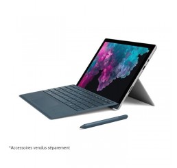 Tablette Microsoft Surface Pro 6 M1796 Core i7-8650U QUAD 2.1Ghz Turbo 4.2Ghz 16G RAM 1T SSD 12.3" Résolution 2 736 x 1 824 Clavier Qwerty Noir Licence Windows10 En Bon Etat