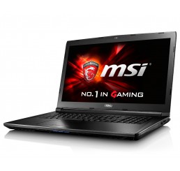 Pc Portable GAMER MSI GL72 7QF-1024XFR Fin 2016 Core i5-7300HQ 7eme génération QUAD 2.5GHz Turbo 3.5Ghz 8G DDR4 1000G HDD Ecran 17,3" FULL HD NVIDIA® GeForce™ GTX 960M Clavier Azerty Chiclet signé SteelSeries Free Dos Neuf sous emballage